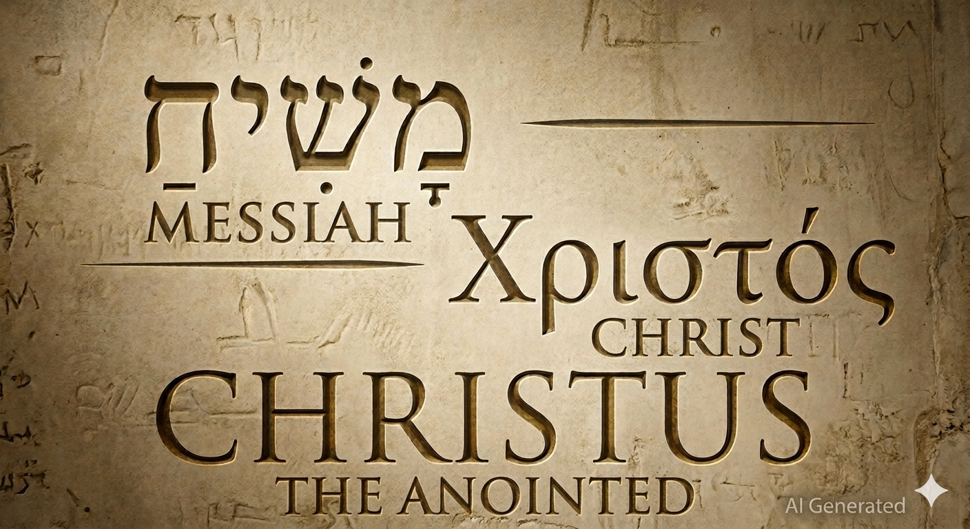 What does Christ mean?